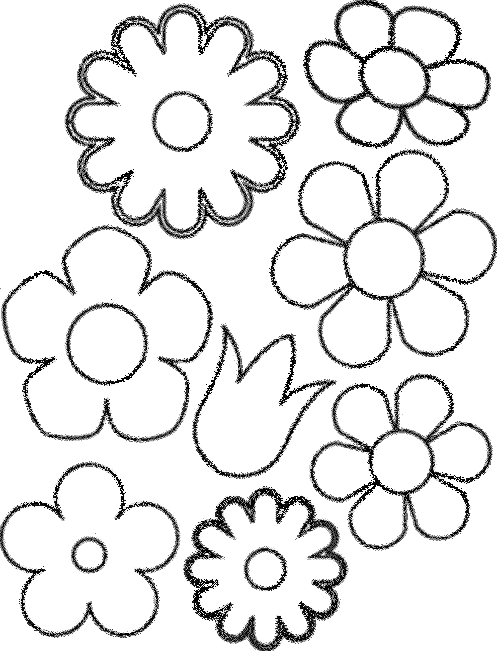 Printable Flower Coloring Pages Aesthetic 142