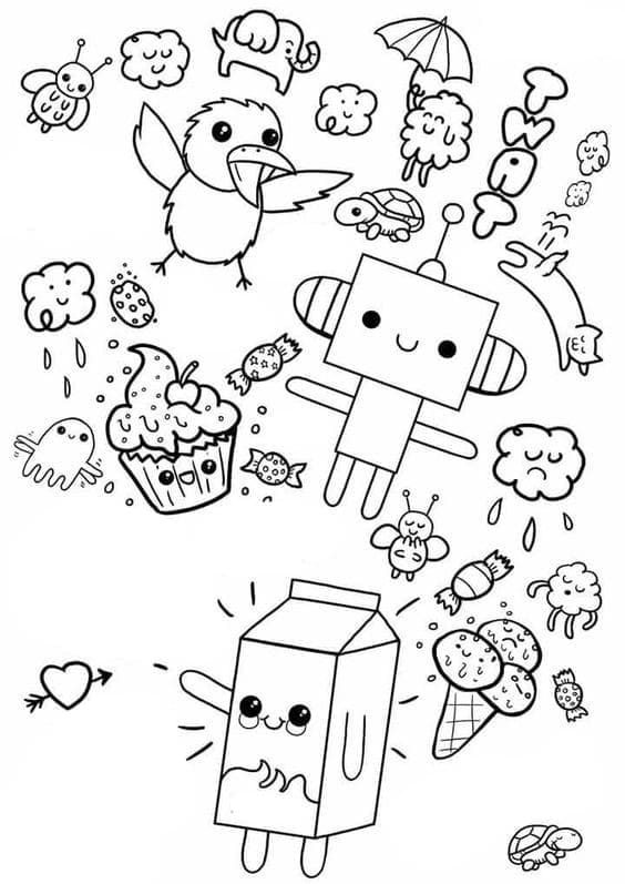 Printable Flower Coloring Pages Aesthetic 143