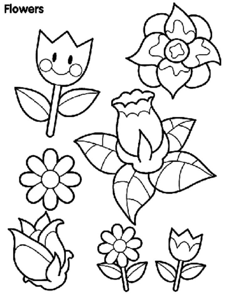 Printable Flower Coloring Pages Aesthetic 145