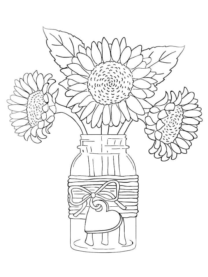 Printable Flower Coloring Pages Aesthetic 155