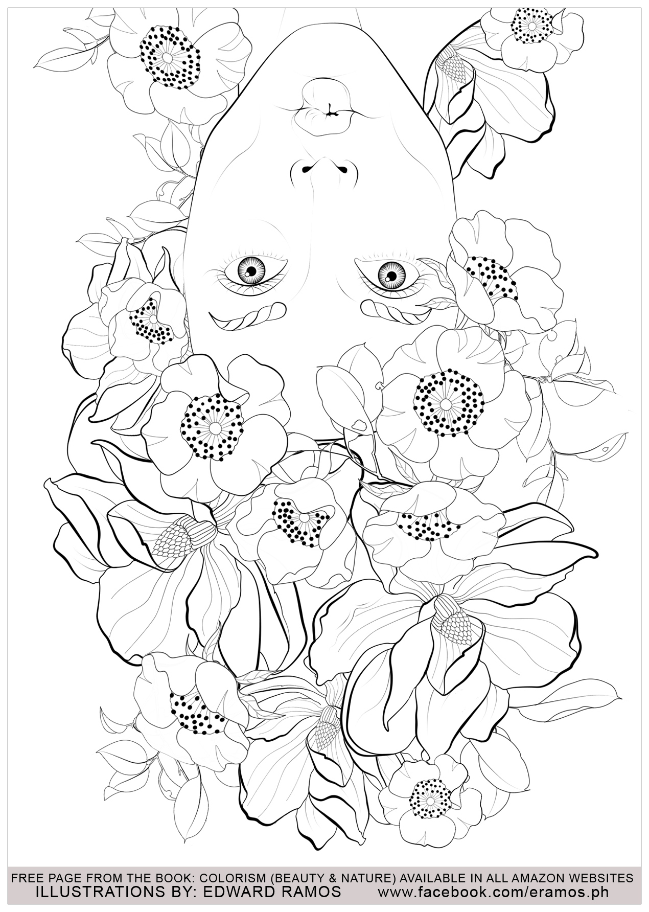 Printable Flower Coloring Pages Aesthetic 159