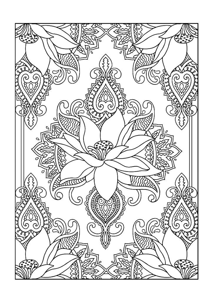 Printable Flower Coloring Pages Aesthetic 162