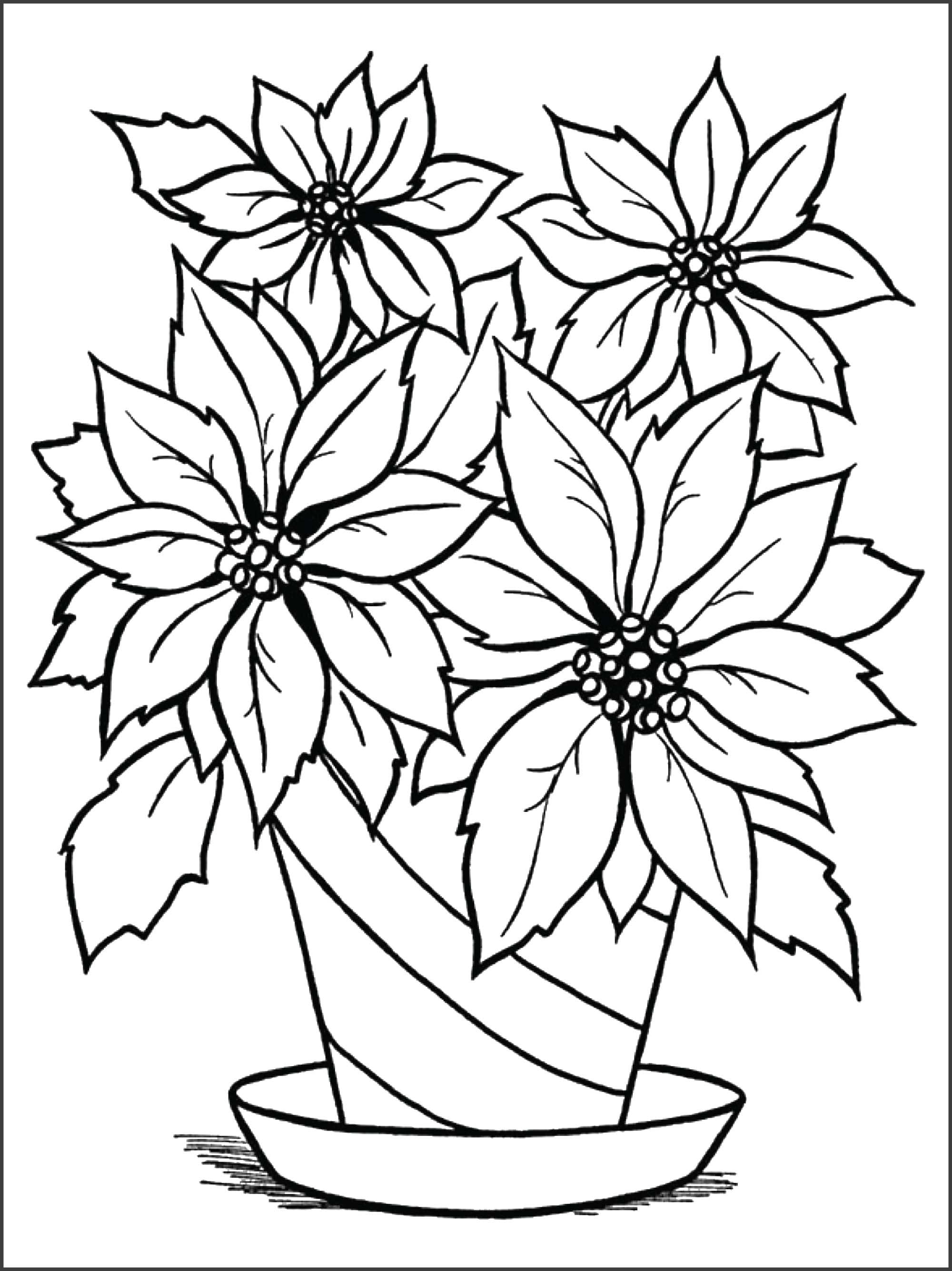 Printable Flower Coloring Pages Aesthetic 23