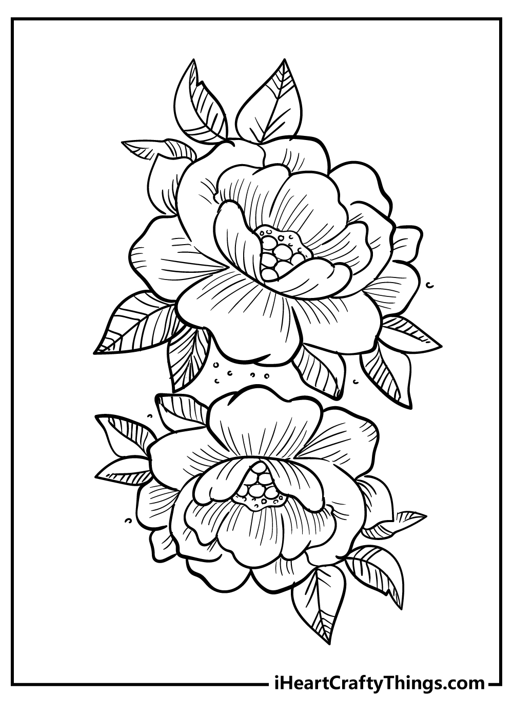 Printable Flower Coloring Pages Aesthetic 49