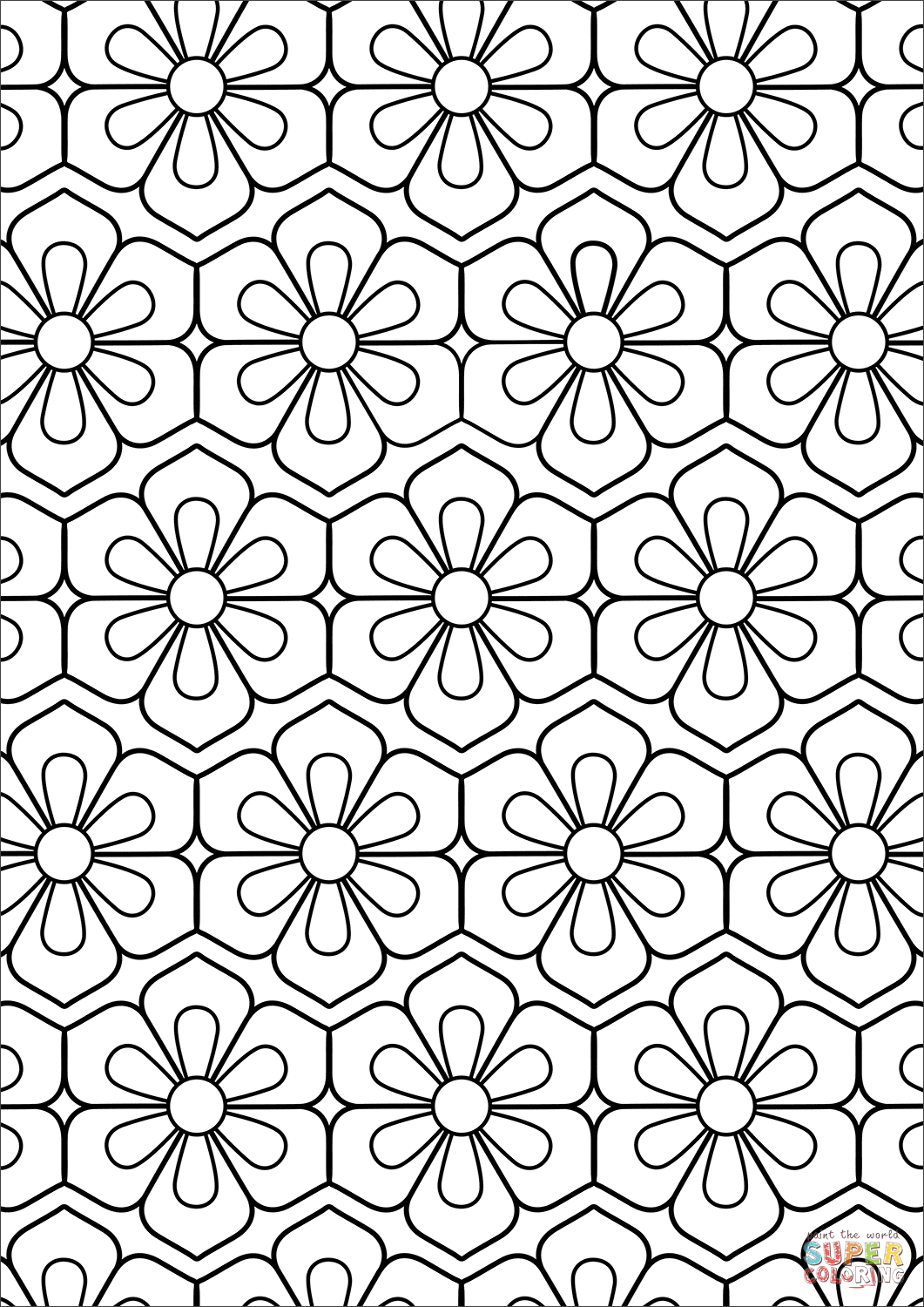 Printable Flower Coloring Pages Aesthetic 55