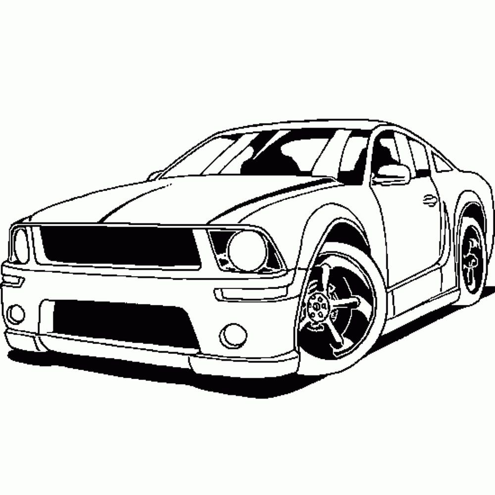 Race Car Coloring Pages for Kids 102