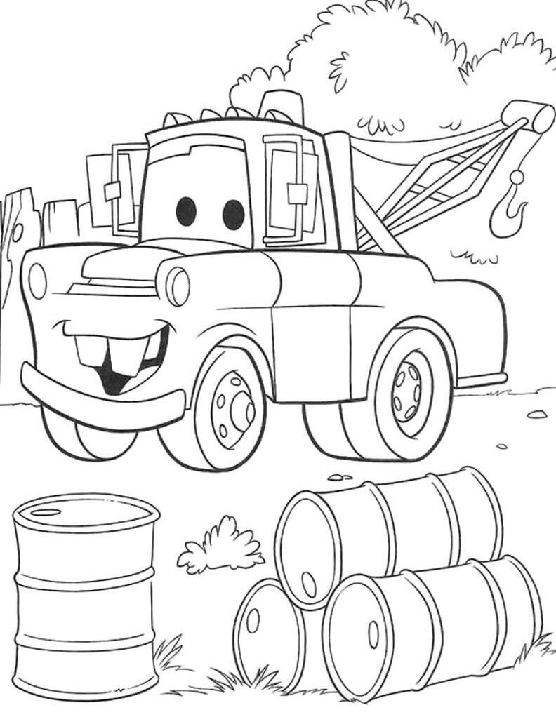 Race Car Coloring Pages for Kids 11