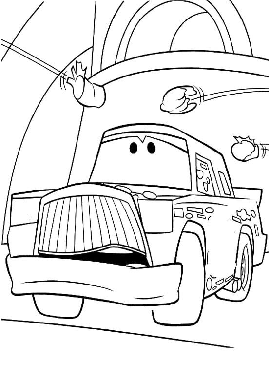 Race Car Coloring Pages for Kids 12