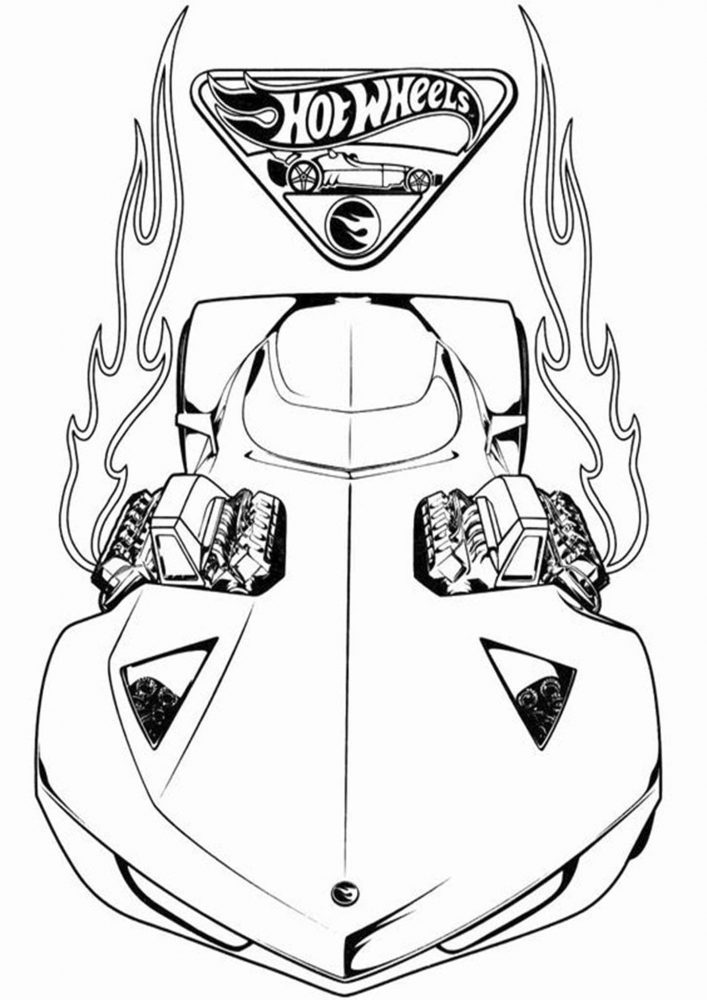 Race Car Coloring Pages for Kids 13