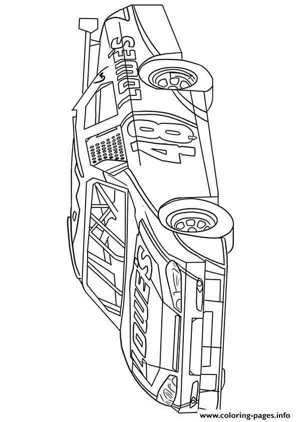 Race Car Coloring Pages for Kids 24