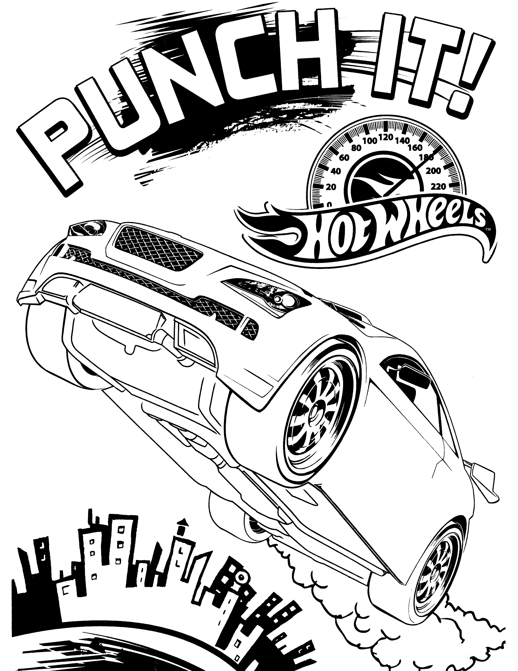 Race Car Coloring Pages for Kids 32