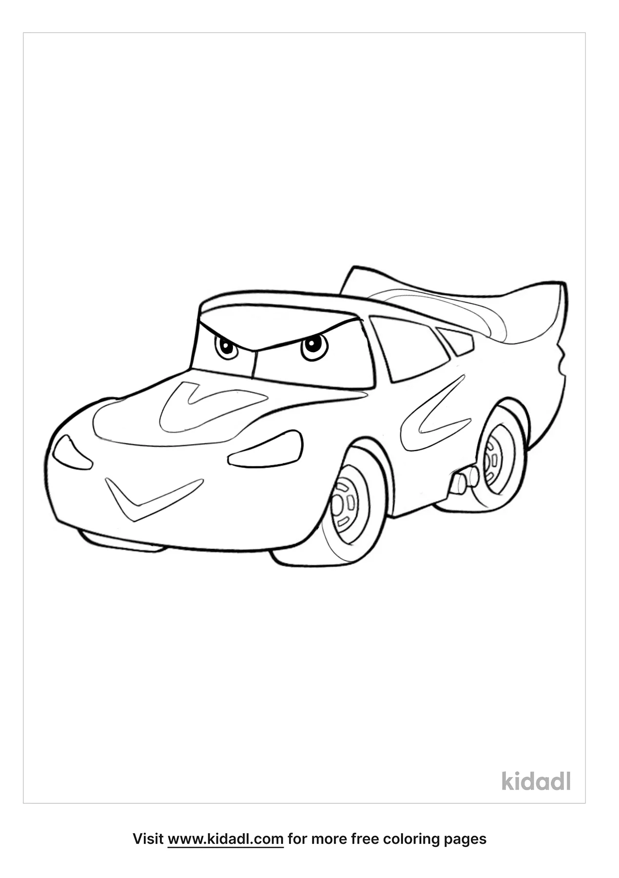 Race Car Coloring Pages for Kids 35