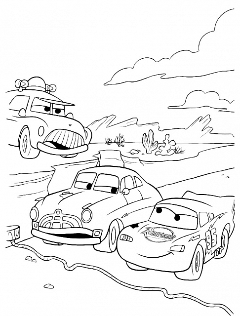 Race Car Coloring Pages for Kids 50