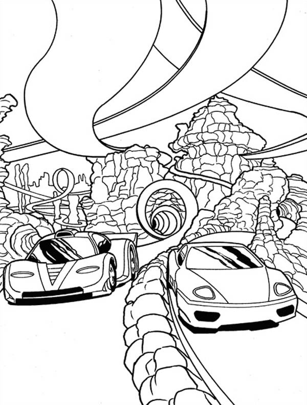 Race Car Coloring Pages for Kids 62