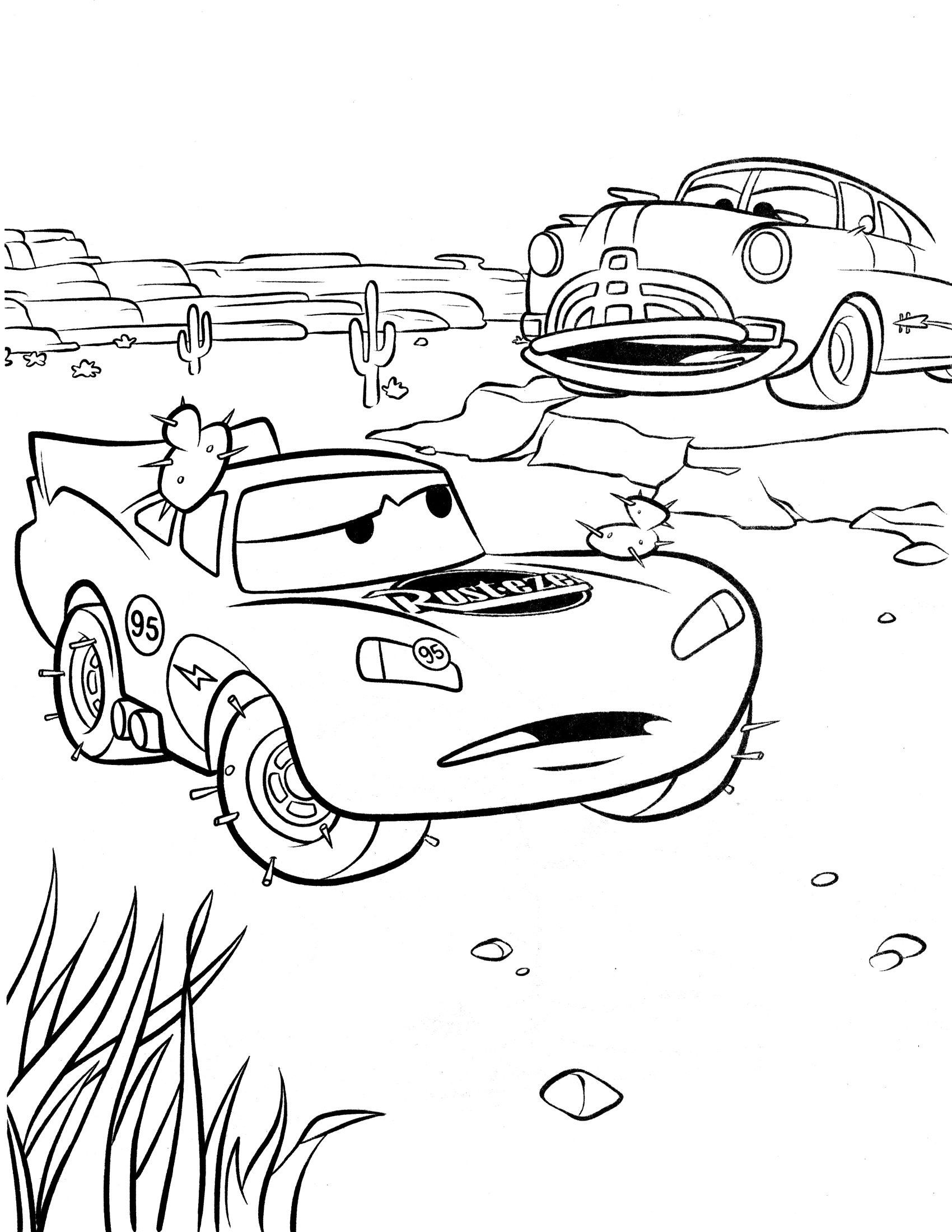 Race Car Coloring Pages for Kids 75