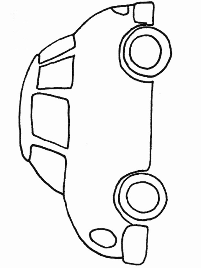 Race Car Coloring Pages for Kids 8