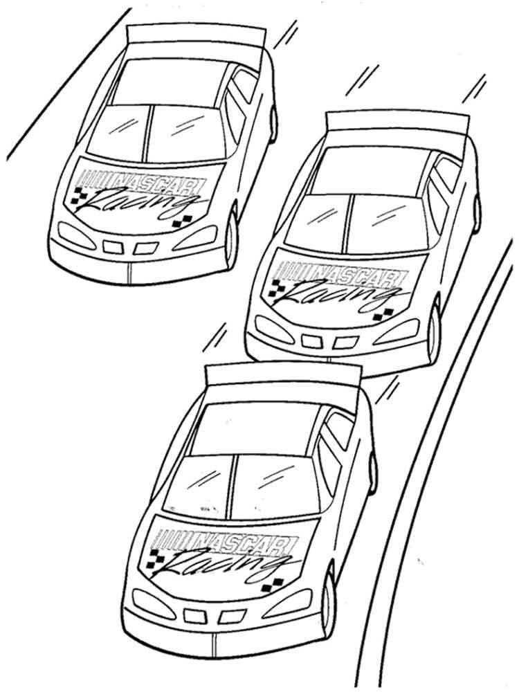 Race Car Coloring Pages for Kids 88