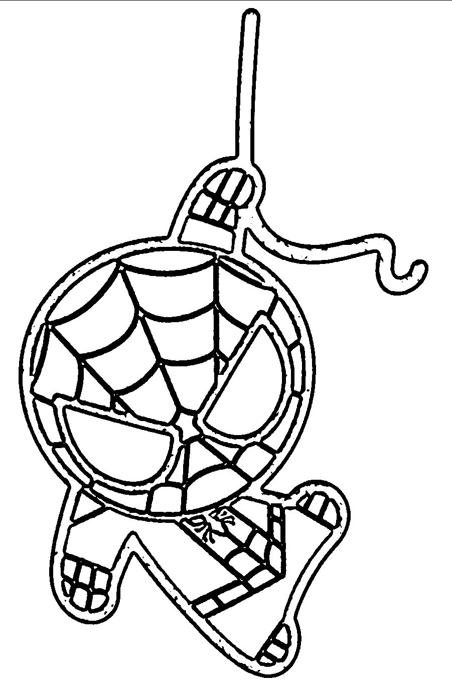 Spiderman Coloring Pages Free Printable 1