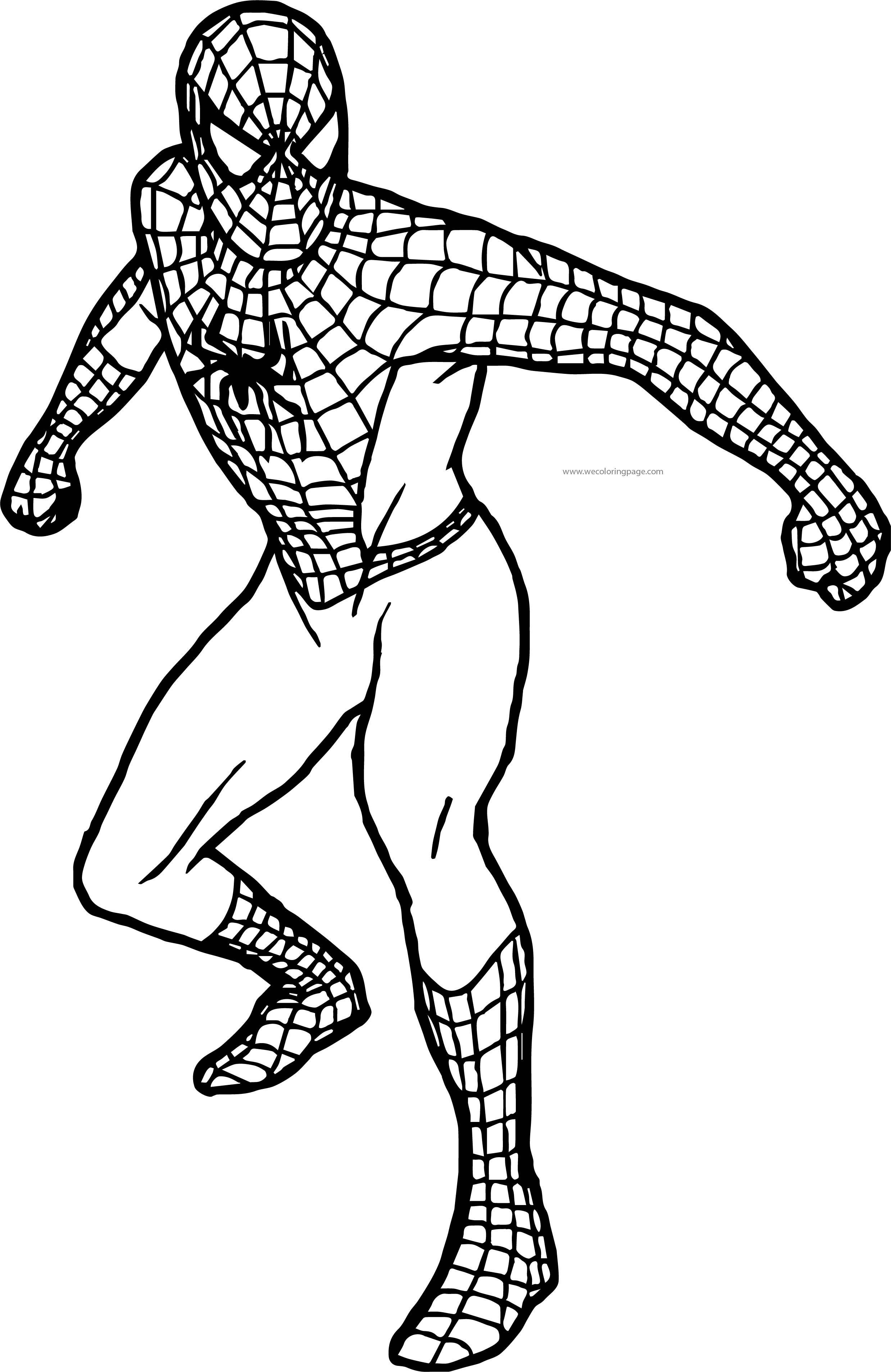 Spiderman Coloring Pages Free Printable 100