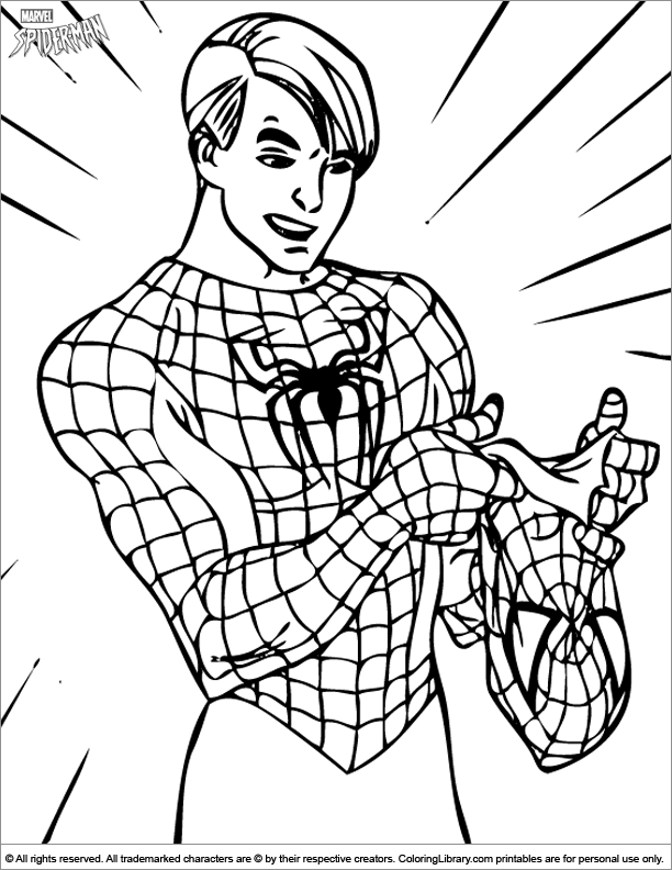 Spiderman Coloring Pages Free Printable 113