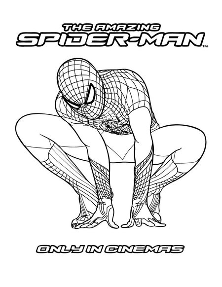 Spiderman Coloring Pages Free Printable 116