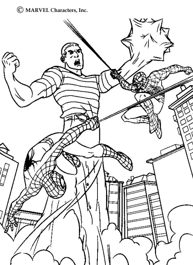 Spiderman Coloring Pages Free Printable 125