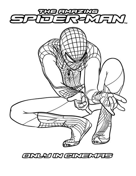 Spiderman Coloring Pages Free Printable 128