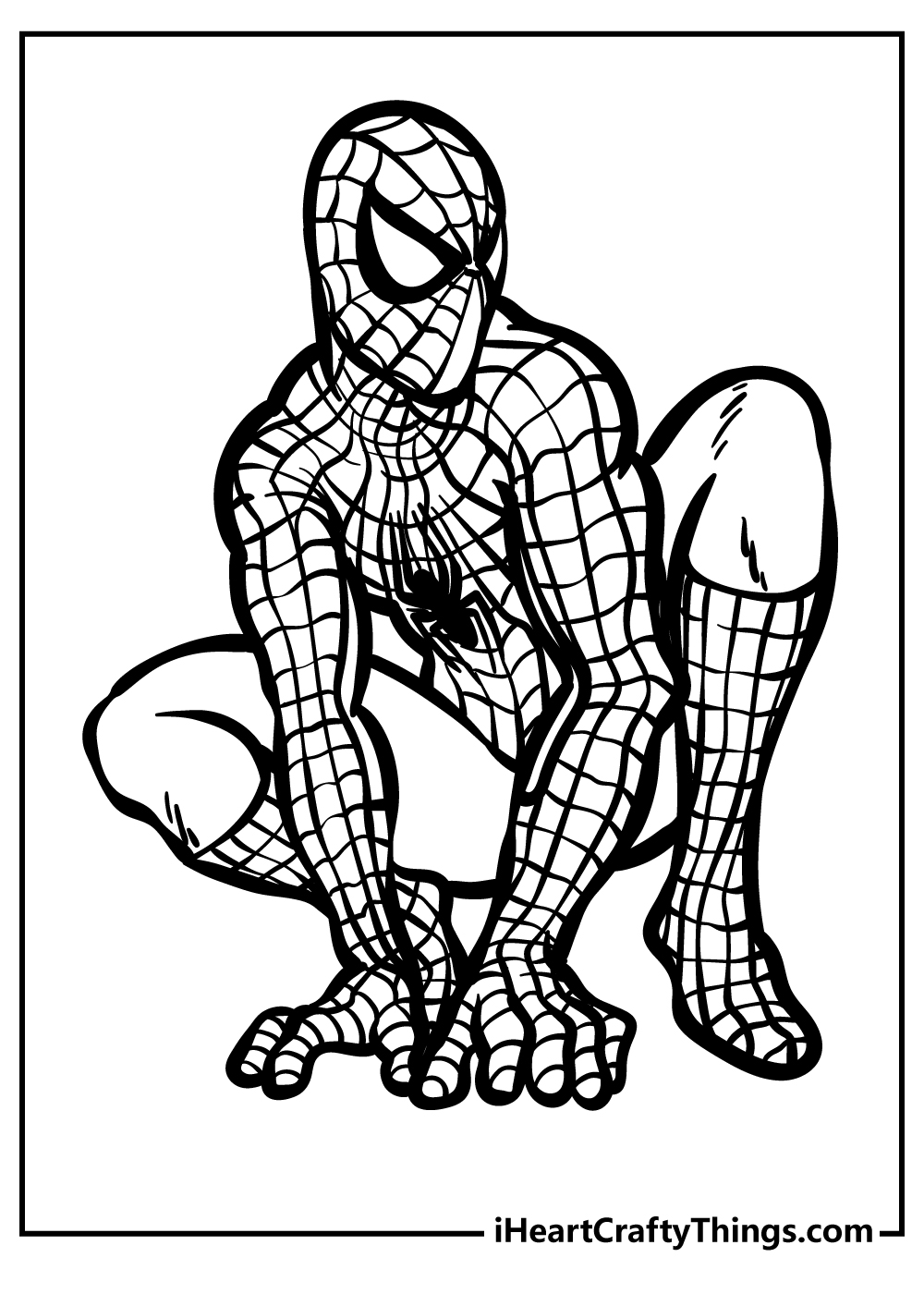 Spiderman Coloring Pages Free Printable 131