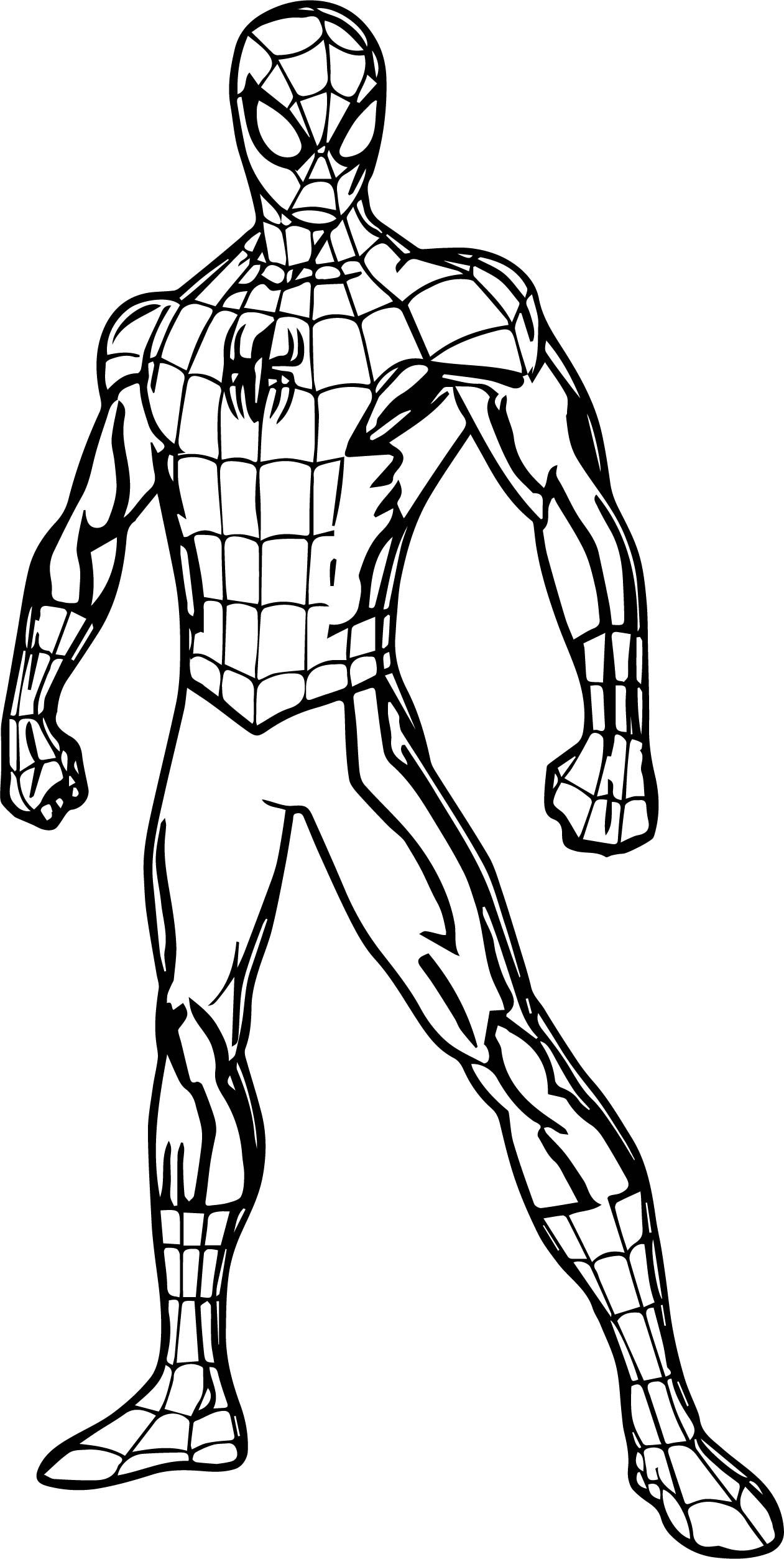 Spiderman Coloring Pages Free Printable 142