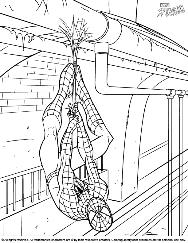 Spiderman Coloring Pages Free Printable 145