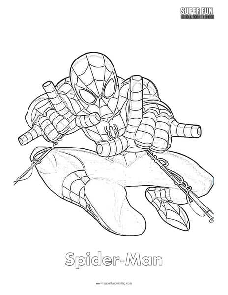 Spiderman Coloring Pages Free Printable 146