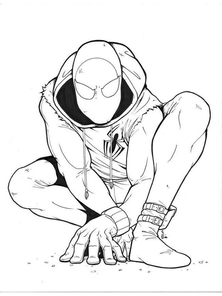 Spiderman Coloring Pages Free Printable 15