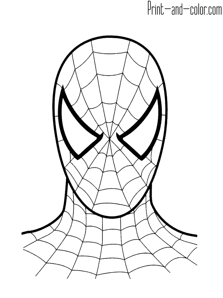 Spiderman Coloring Pages Free Printable 151