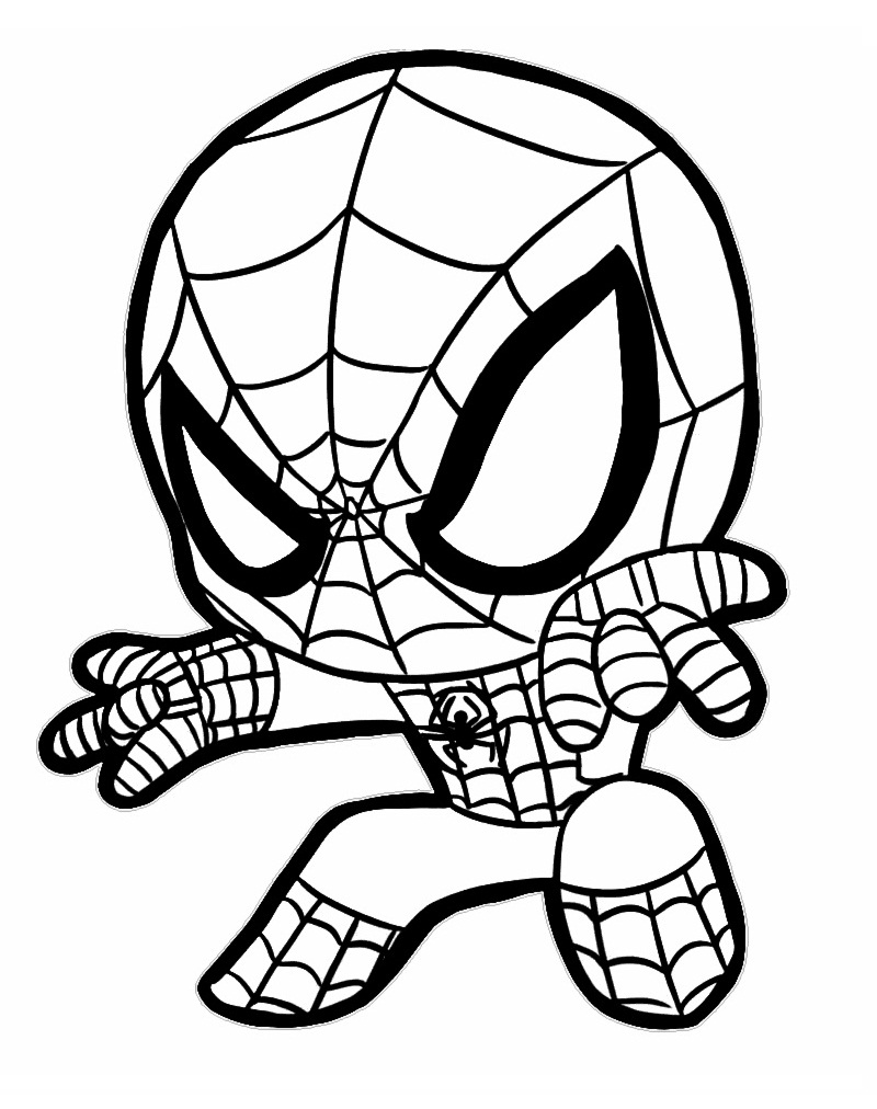 Spiderman Coloring Pages Free Printable 158