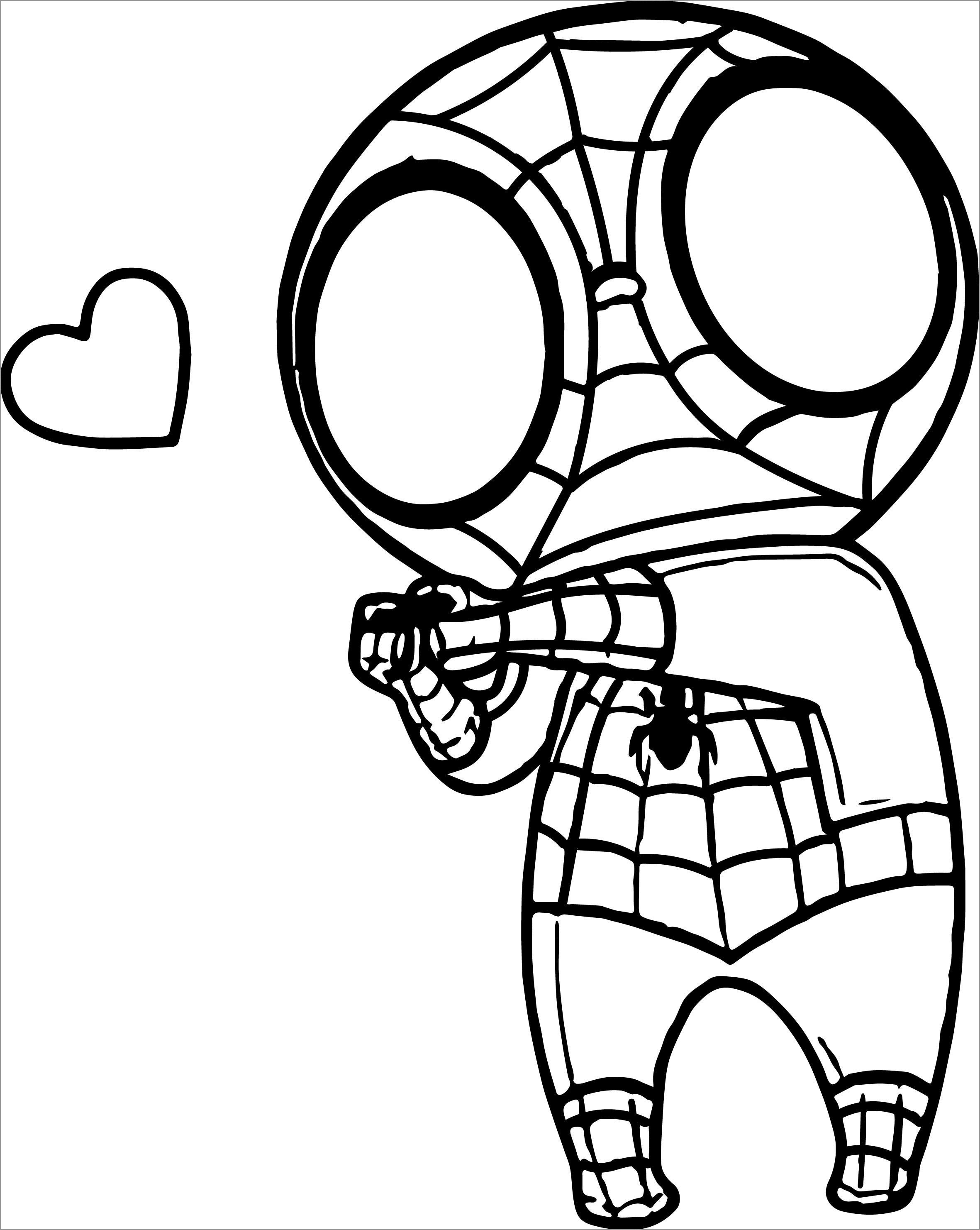 Spiderman Coloring Pages Free Printable 16