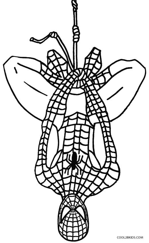 Spiderman Coloring Pages Free Printable 176