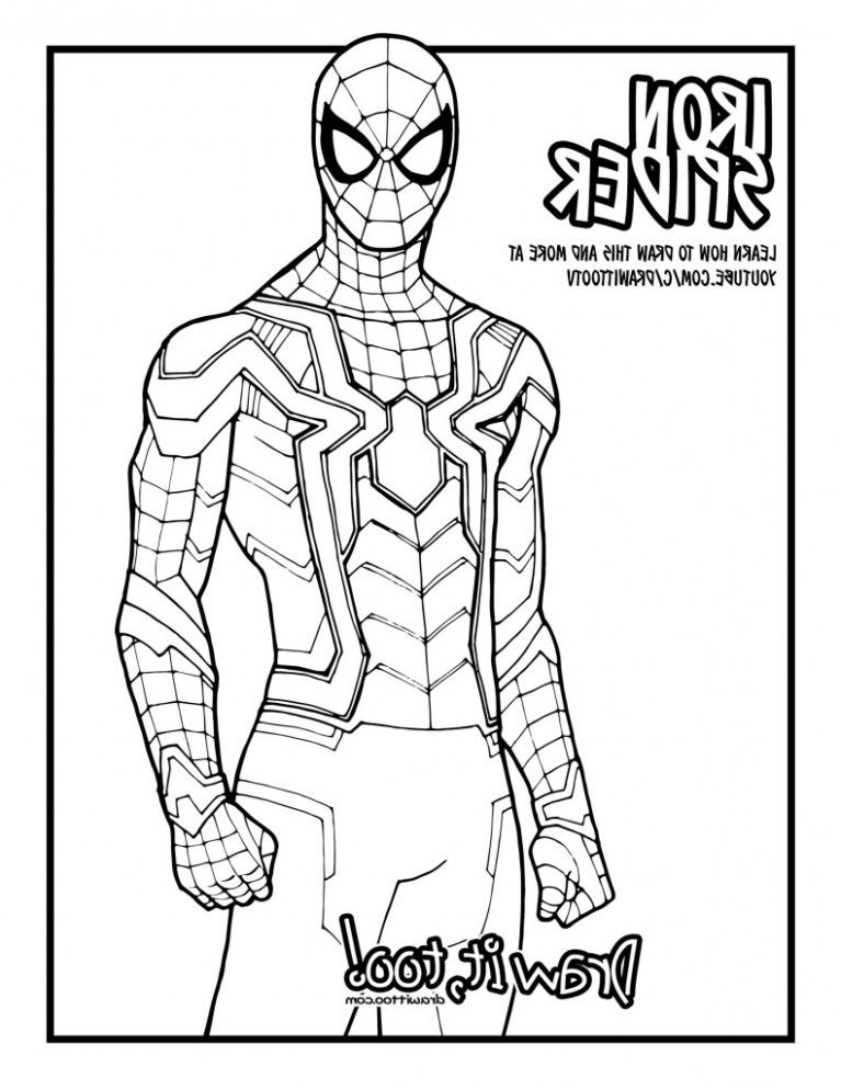 Spiderman Coloring Pages Free Printable 186