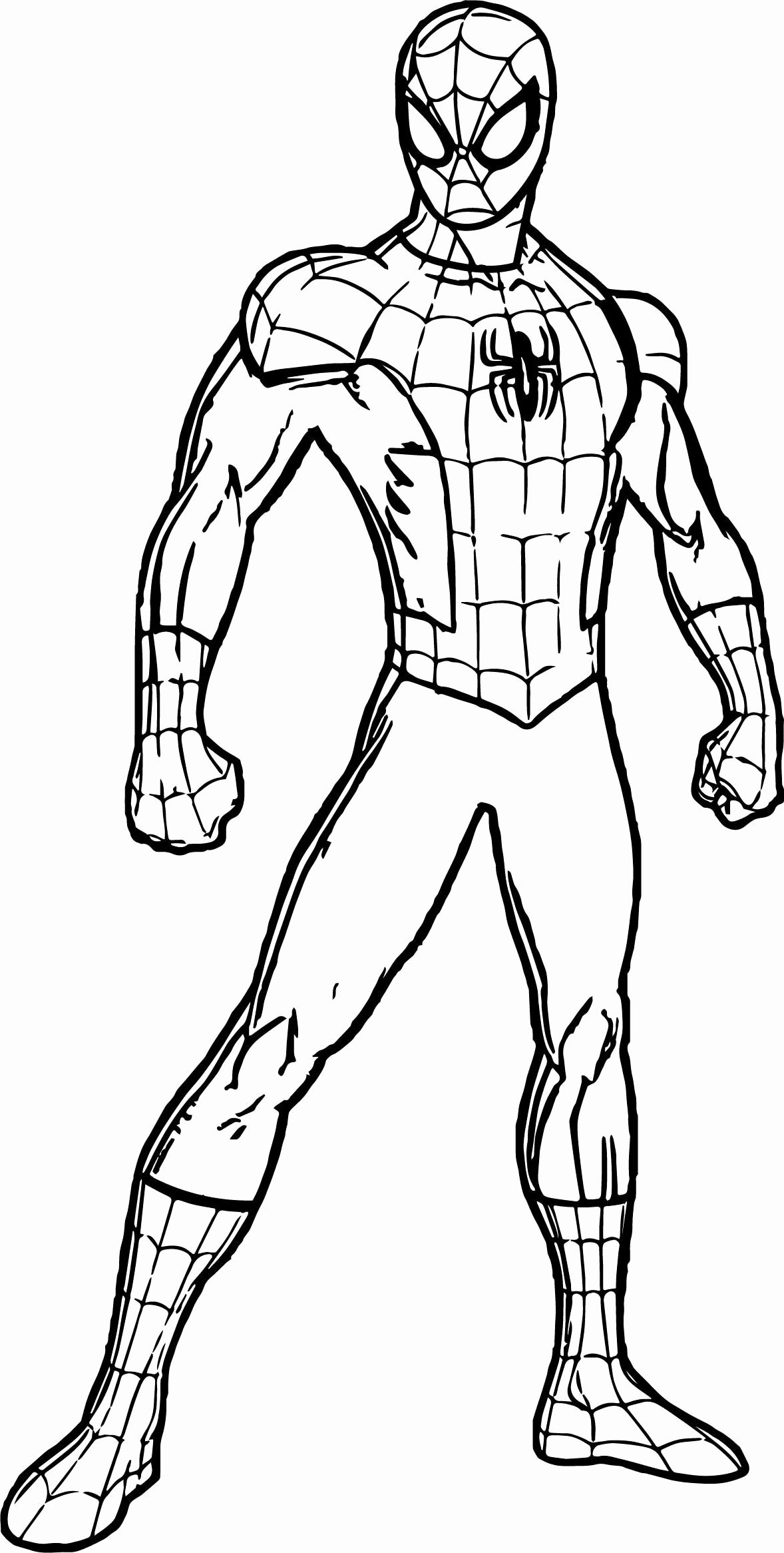 Spiderman Coloring Pages Free Printable 28