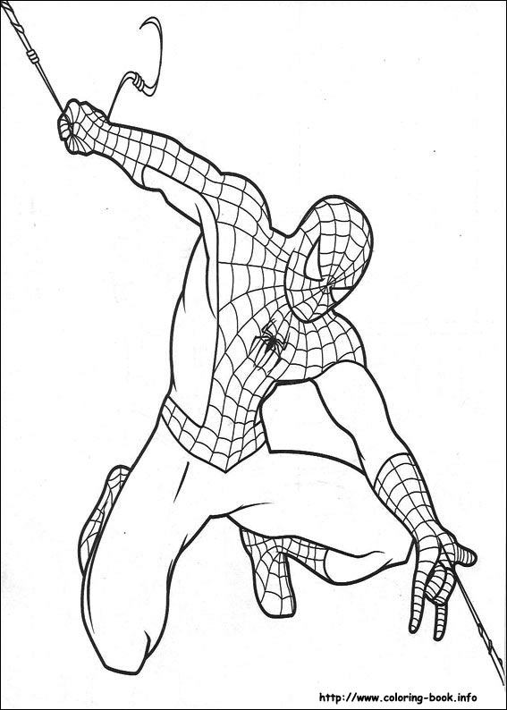 Spiderman Coloring Pages Free Printable 30