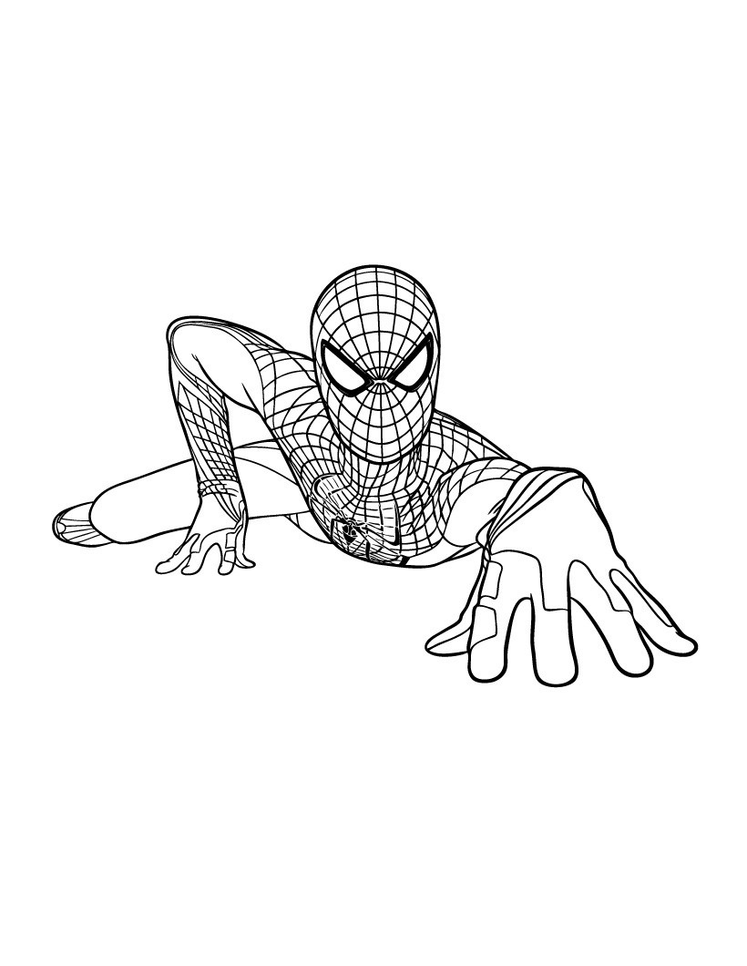 Spiderman Coloring Pages Free Printable 47