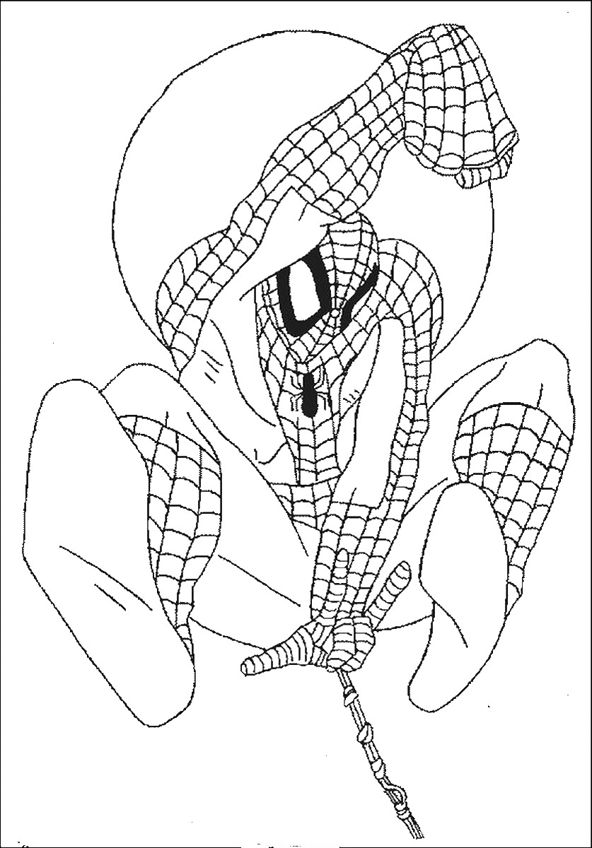 Spiderman Coloring Pages Free Printable 51