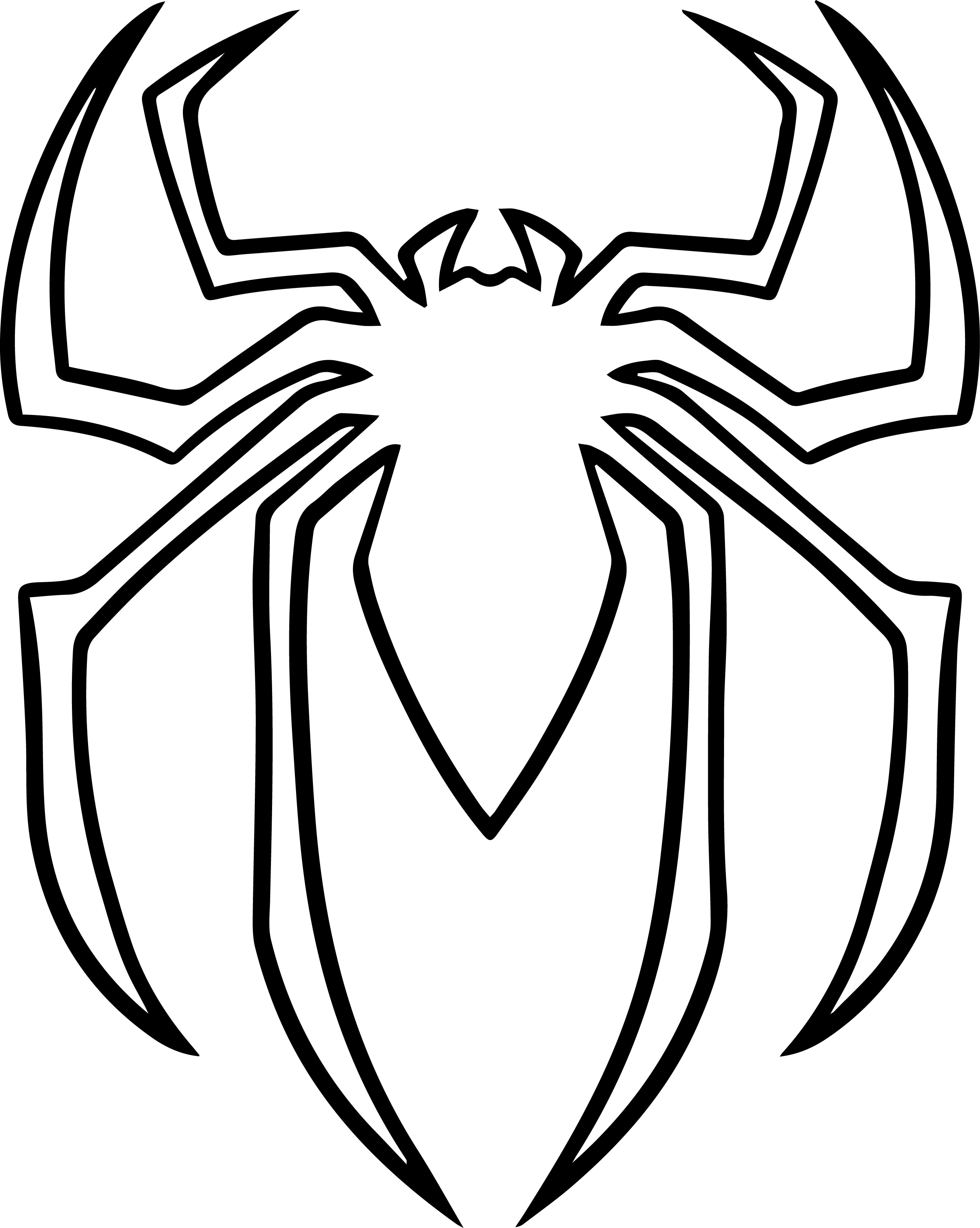 Spiderman Coloring Pages Free Printable 54