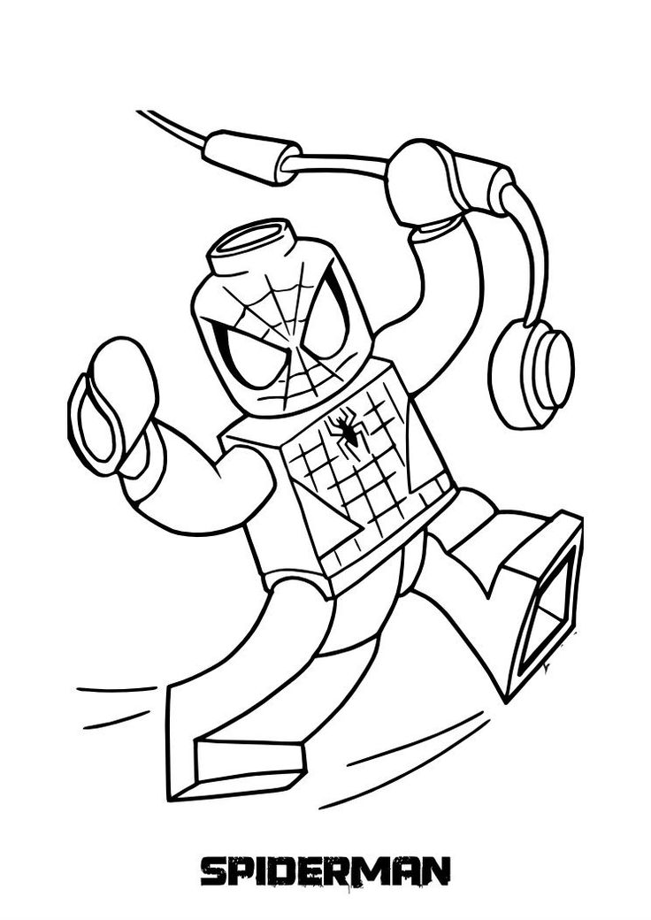 Spiderman Coloring Pages Free Printable 61