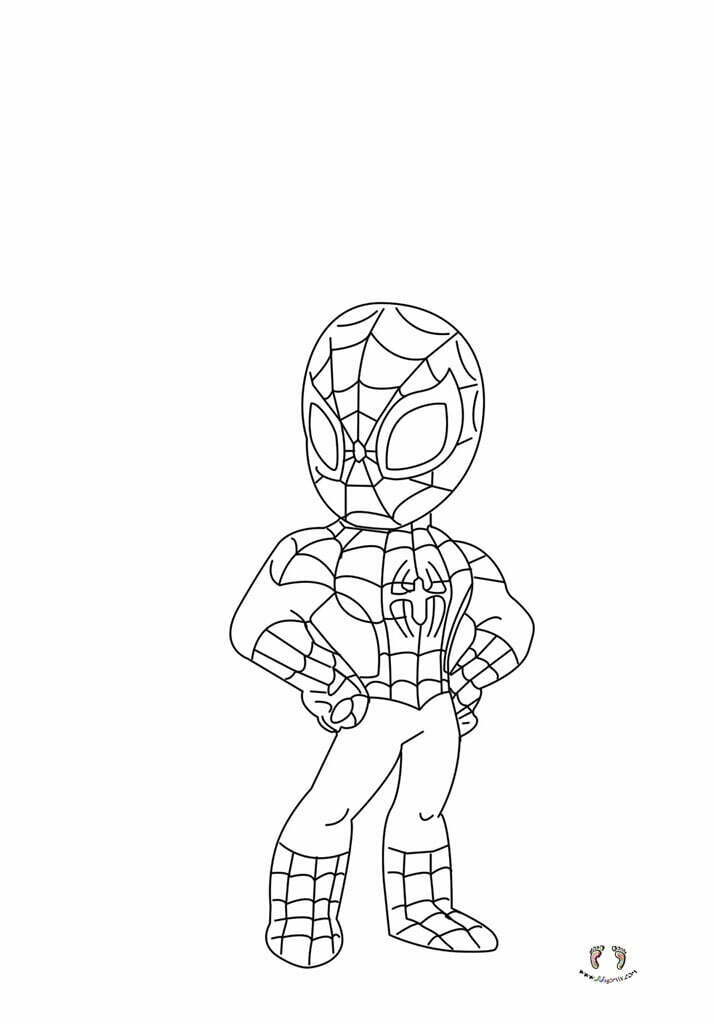 Spiderman Coloring Pages Free Printable 64