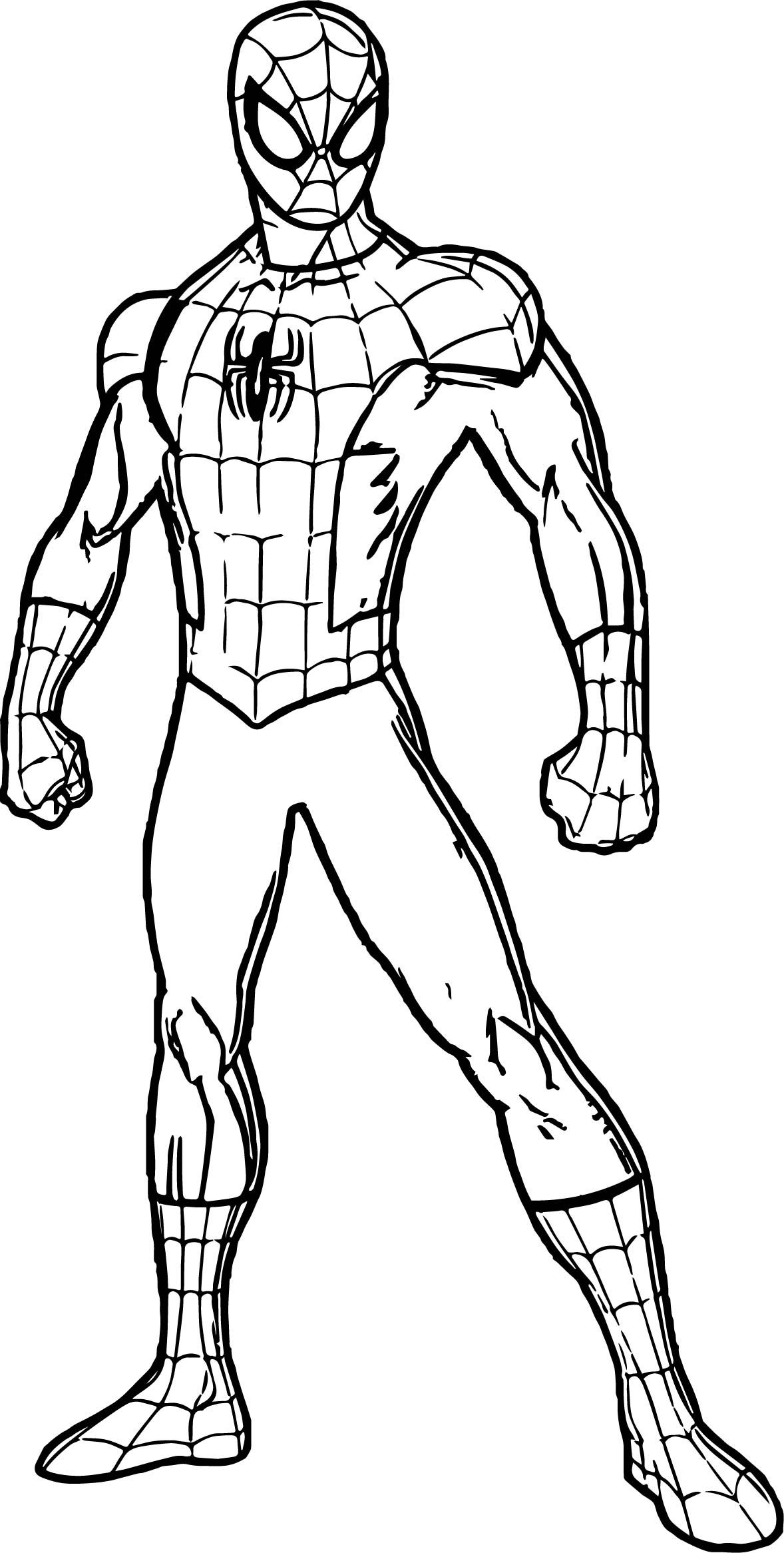 Spiderman Coloring Pages Free Printable 66