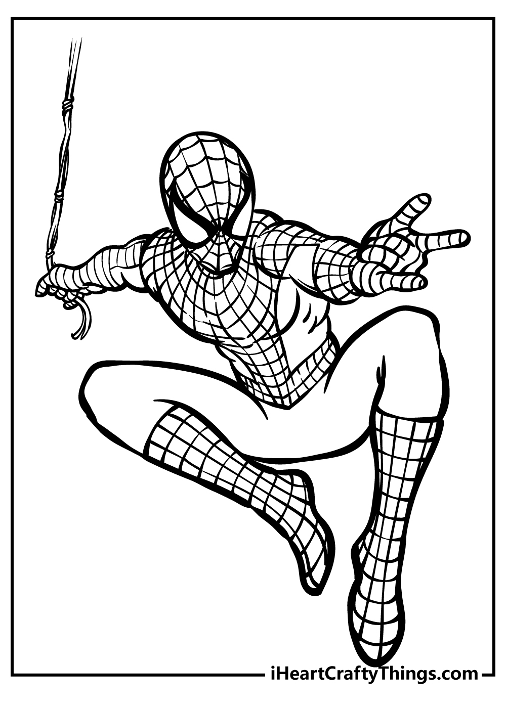 Spiderman Coloring Pages Free Printable 68