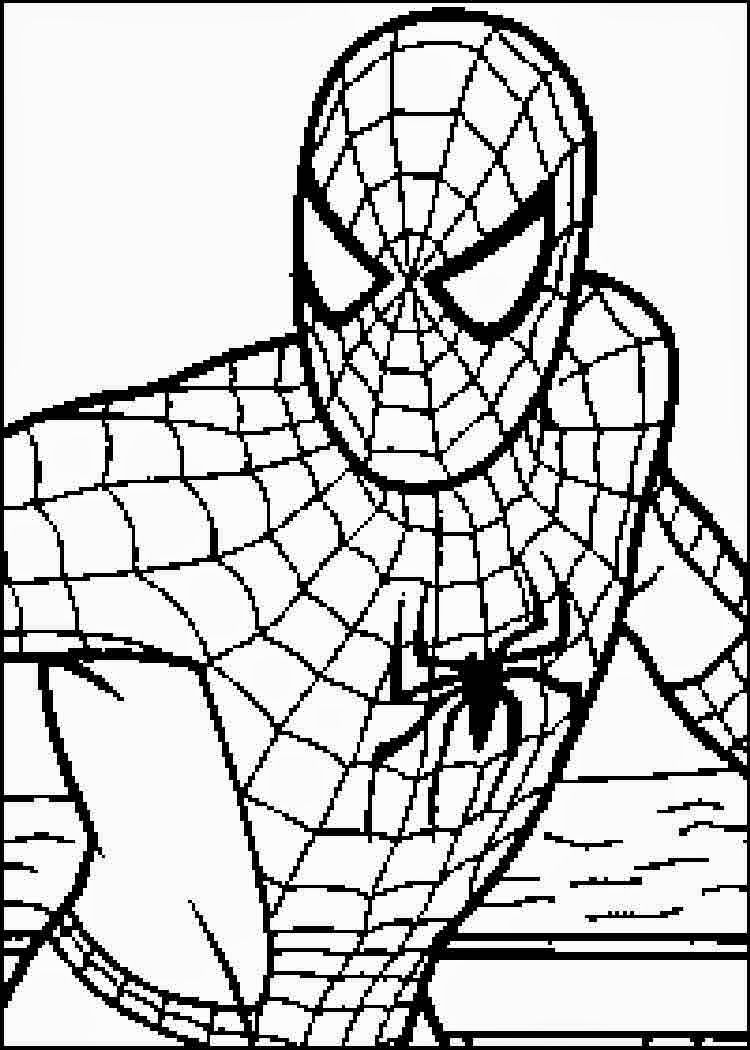 Spiderman Coloring Pages Free Printable 73