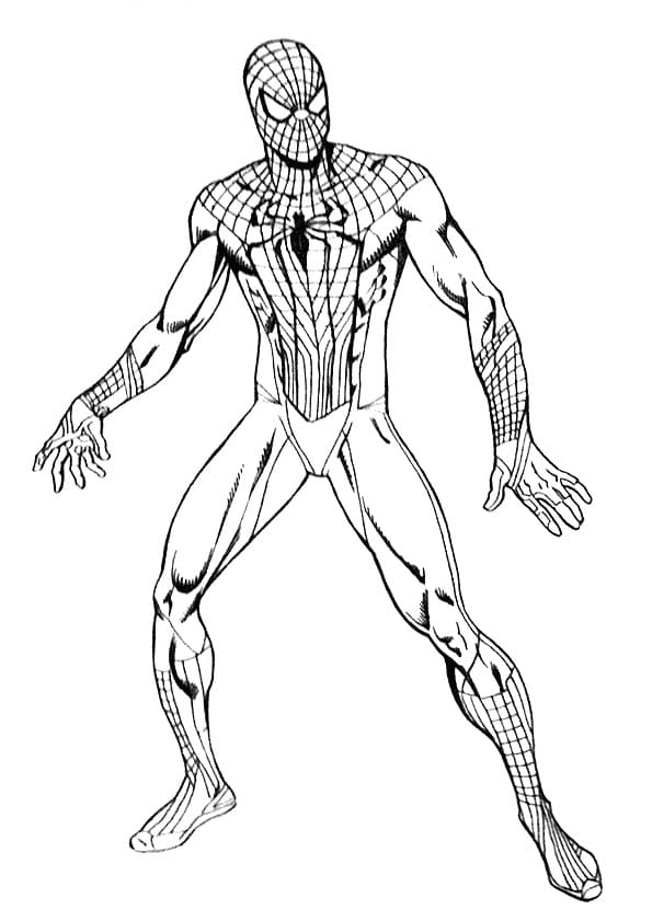 Spiderman Coloring Pages Free Printable 74