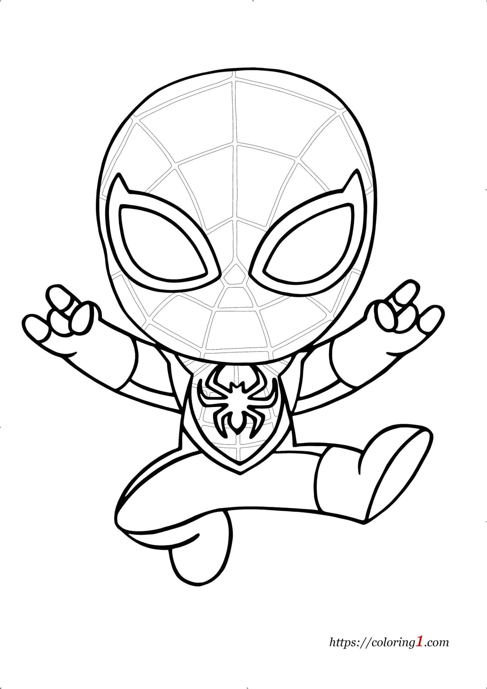 Spiderman Coloring Pages Free Printable 75