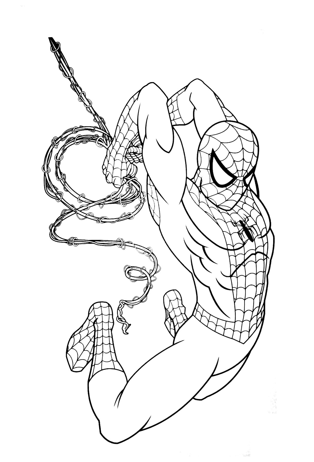 Spiderman Coloring Pages Free Printable 91